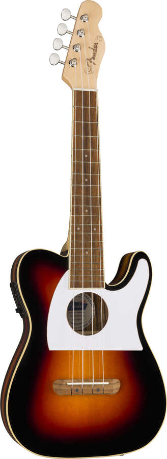 Telecaster Fullerton Uke WN Sunburst in 2 kleuren