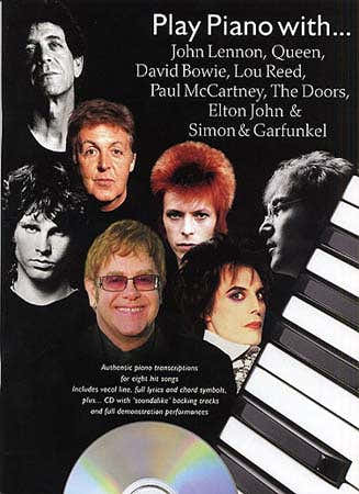 Piano spelen met JOHN LENNON QUEEN DAVID BOWIE PAUL MCCARTNEY THE DOORS ELTON JOHN...
