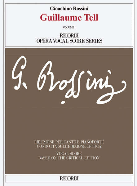 Ricordi Guillaume Tell