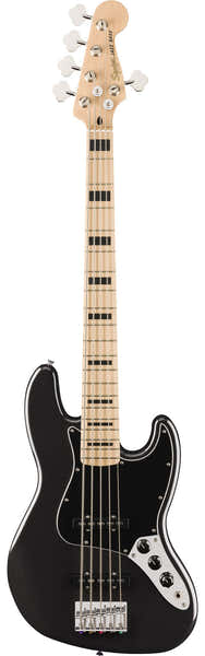 Jazz Bass Affinity Active Mn Zwart metallic