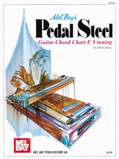 Mel Bay Scott Dewitt - Pedal Steel Guitar Chord Chart - Guitar
