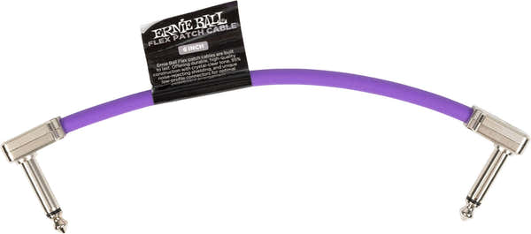 Ernie Ball PATCH CABLE FLEX 15CM - PURPLE