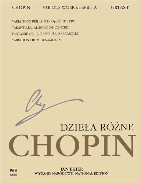 PWM Chopin F. (ekier) - Various Works - Piano