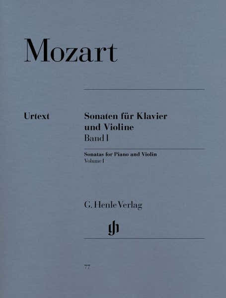 Henle Verlag Moz W.A. - Sonatas For Piano And Violin Volume I