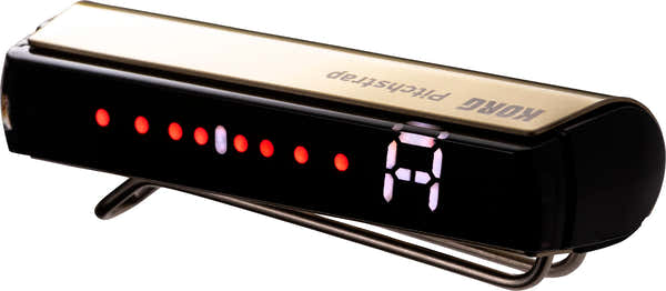 Korg PITCHSTRAP RECHARGEABLE STRAP TUNER GOLD