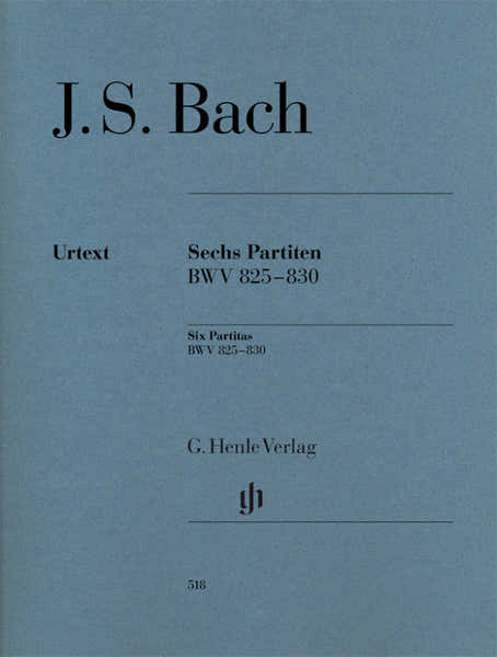 Henle Verlag Bach J.S. - Six Partitas BWV 825-830