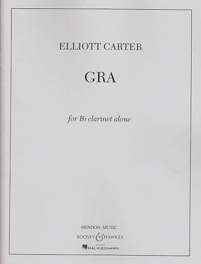Carter E. - Gra - Clarinette