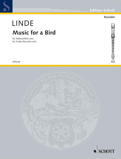 Linde Music For A Für Altbfl Solo