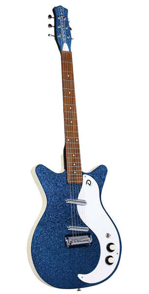 Danelectro 59M Nos+ Deep Blue Metalflake