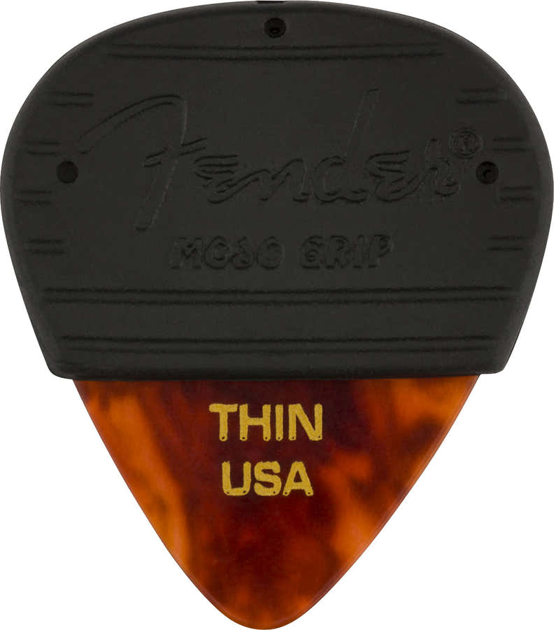 Mojo Grip Celluloid dunne plectrums 3-pack Schildpad