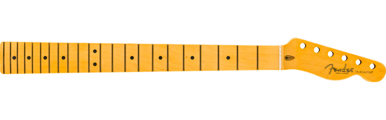American Pro Classic Tele Hals, 22 Medium Jumbo, 9.5 Radius, Esdoorn
