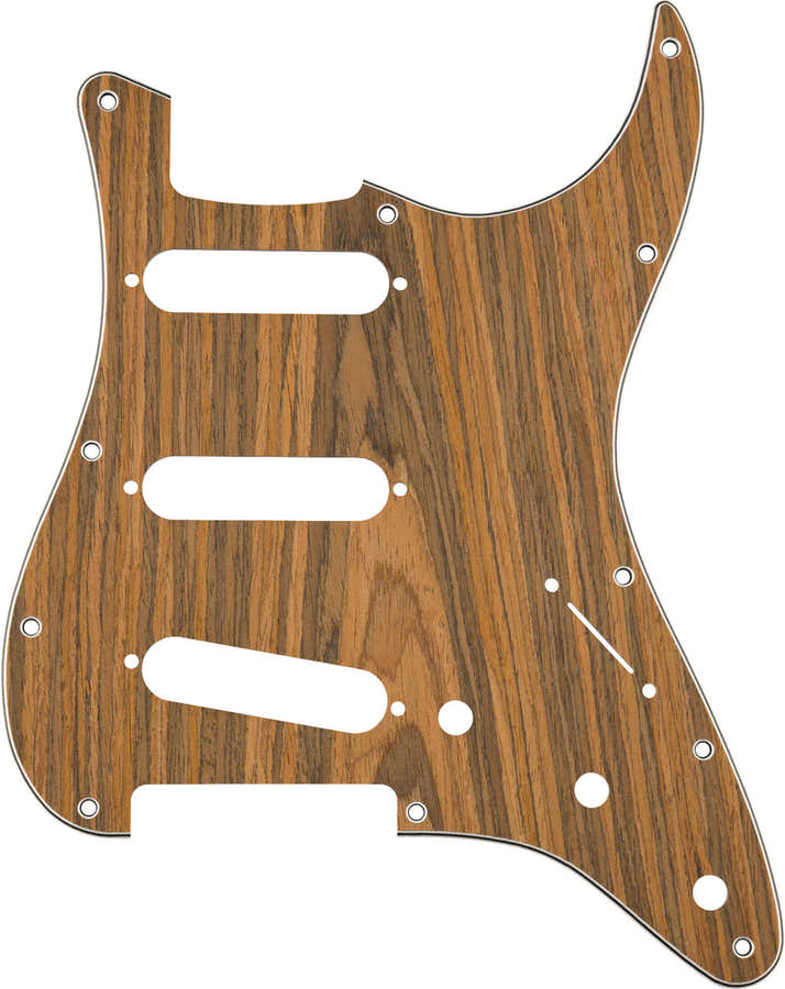 Strat S/S/S Slagplaat, Palissander