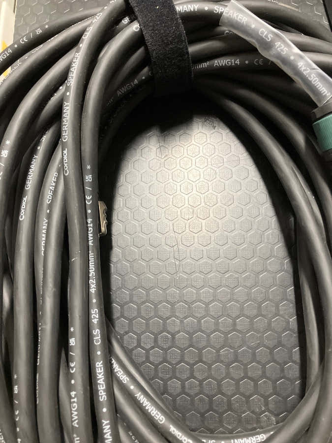 Luidsprekerkabel Speakon 4-polig 20 M - B-stock