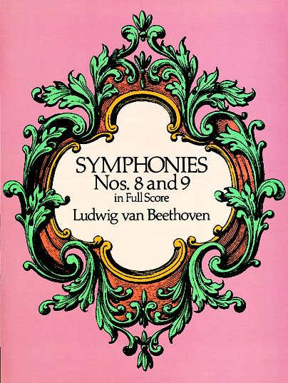 Dover Beethoven L.van - Symphonies N° 8 & 9 - Full Score