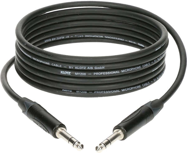 B4PP1 B-4 PRO AUDIO LEADS BLACK 15M