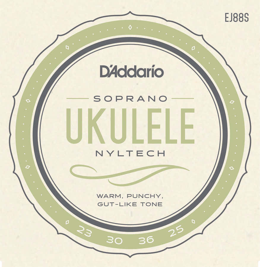 EJ88s Nyltech Soprano-ukelelesnaren