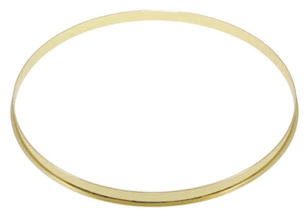 Sparedrum Stalen Hoepel 10" Goud 2.3mm Enkele Flens