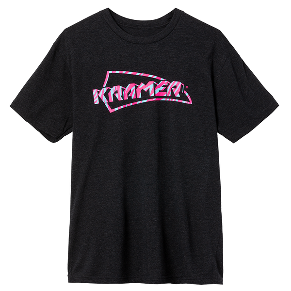 Gibson Accessories "L" Kramer Tiger Stripe T-shirt zwart gemêleerd