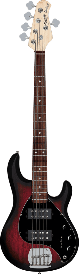 Stingray RAY5 HH Ruby Red Burst Satin