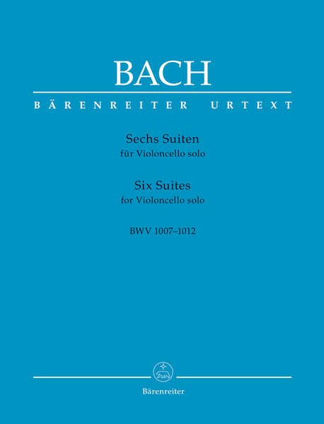 Barenreiter J.S Bach - 6 Suites BWV 1007-1012 - Violoncelle Seul