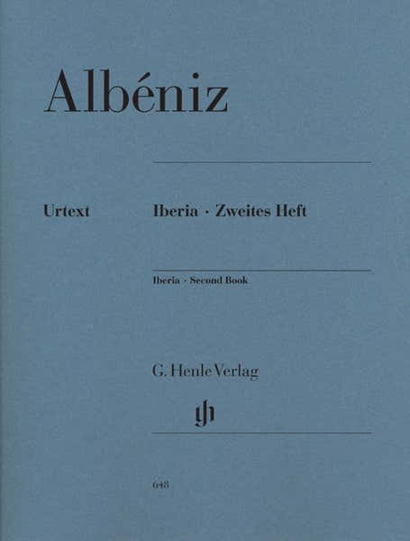 Henle Verlag Albeniz I. - Iberia - Second Book