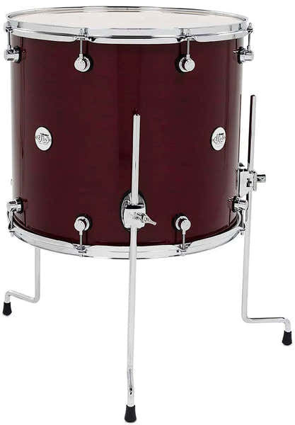 FLOOR TOM DESIGN 18X16 CHERRY STAIN