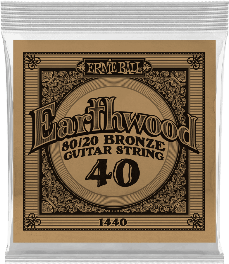 .040 EARTHWOOD 80/20 BRONZE ACOUSTIC GUITAR STRINGS