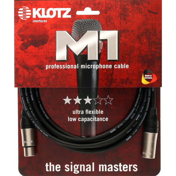 Klotz M1K1FM0300 - XLR F / XLR M - 3 M