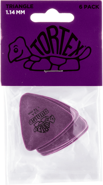 6 x 1,14mm Tortex Triangle