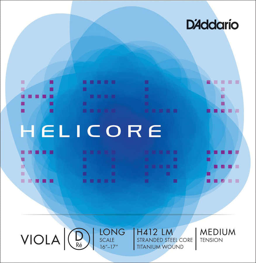 HELICORE VIOLA SINGLE D STRING LONG SCALE MEDIUM TENSION