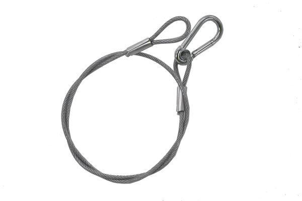Algam Lighting Veiligheidsstrop 4 mm 85 cm Zilver