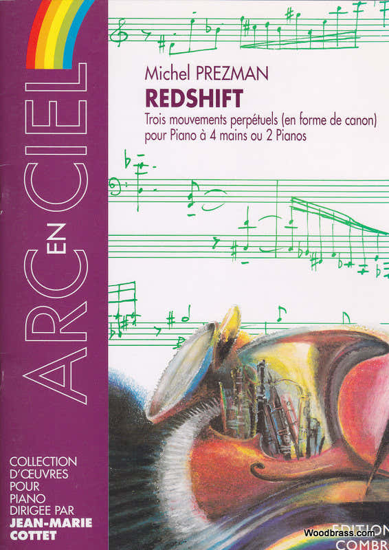 Prezman Michel - Redshift Piano voor 4 Handen of 2 Piano's