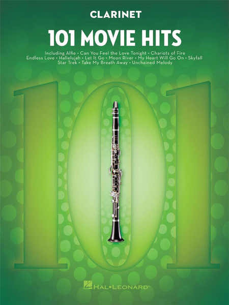 Hal Leonard 101 Movie Hits For Clarinet