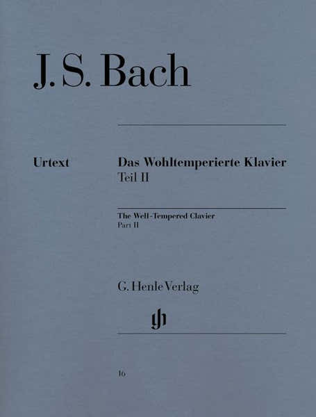 Henle Verlag Bach J.S. - Le Clavier Bien Tempere Vol.2