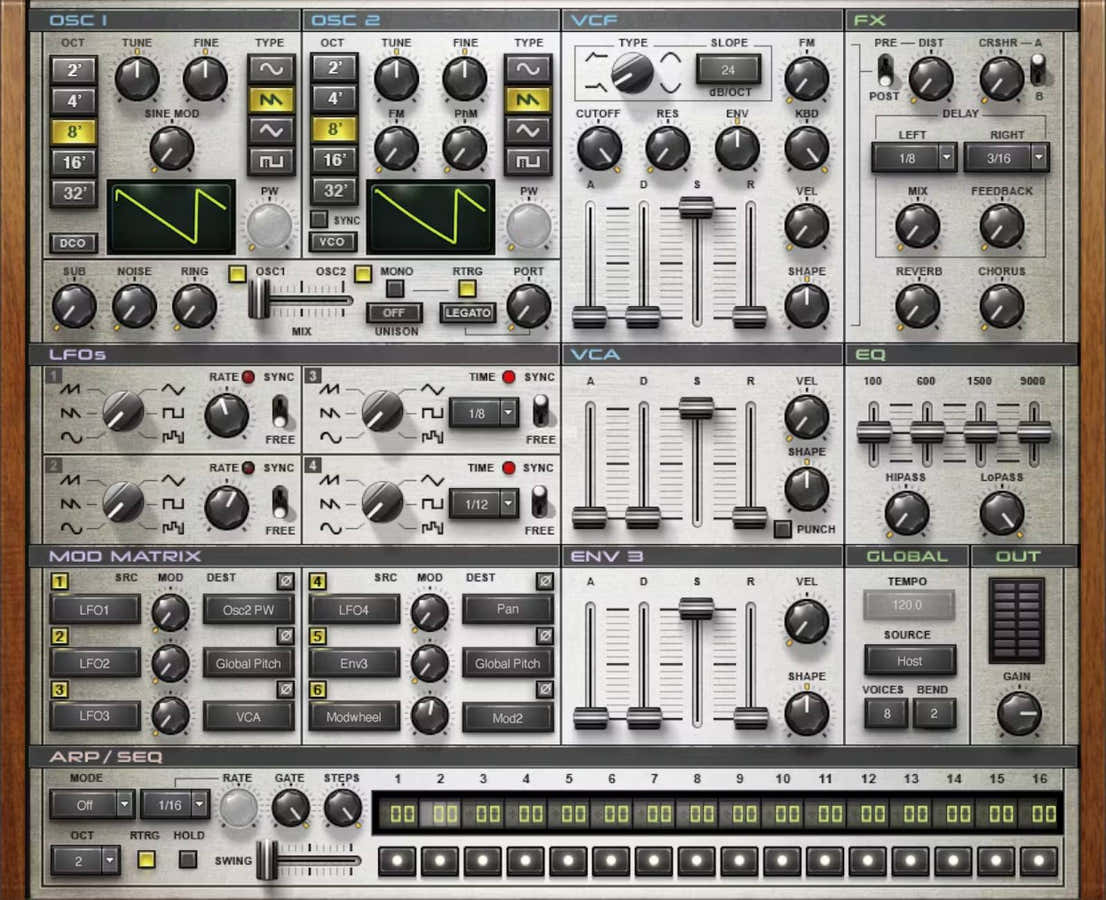 Element 2.0 Virtuele analoge synthesizer