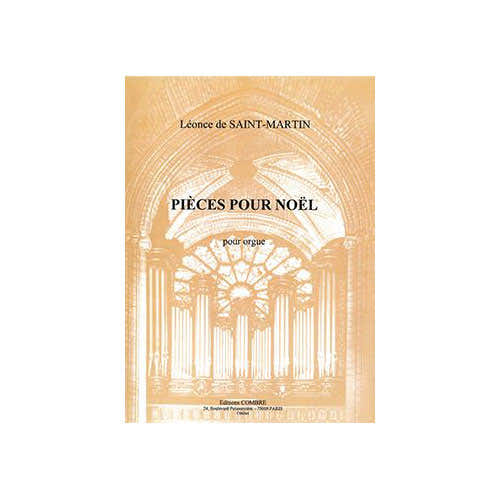 Combre Saintmin - 3 Pièces Pour Noël-Op.31,19,25 - Orgue