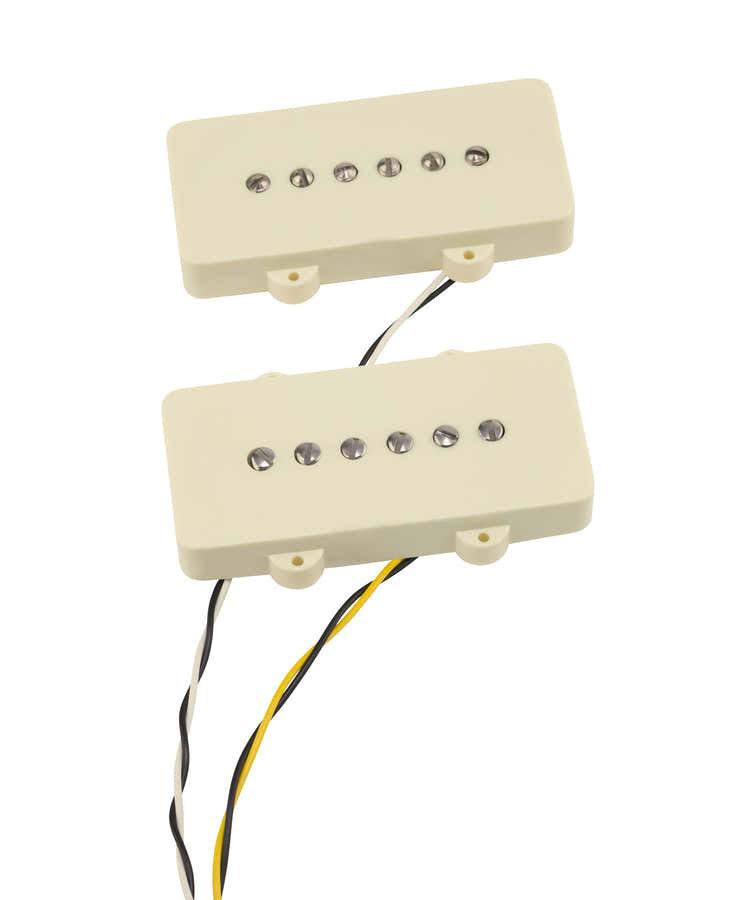 CuNiFe/kobalt Jazzmaster pickupset chroom