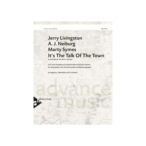 Advance Music Snidero J. - It's The Talk Of The Town