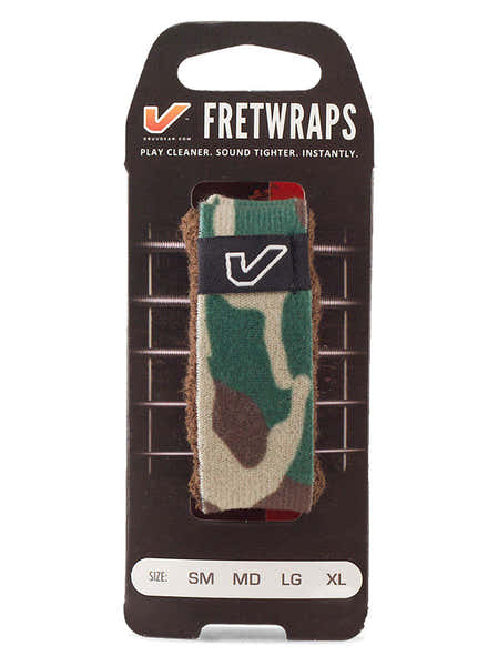 Gruvgear FretWraps Camouflagegroen - Groot