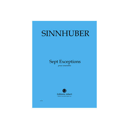 Jobert Sinnhuber - Exceptions (7) - Ensemble