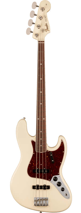 Jazz Bass 1966 American Vintage II Rw Olympisch wit