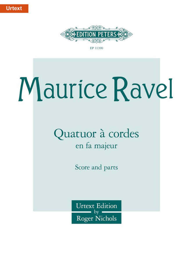 RAVEL MAURICE - QUATUOR A CORDES - CONDUCTEUR & PARTIES