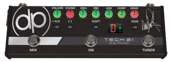 Tech21 DUG PINNICK DP-3X SIGNATURE PEDAL PREAMP FOR BASS