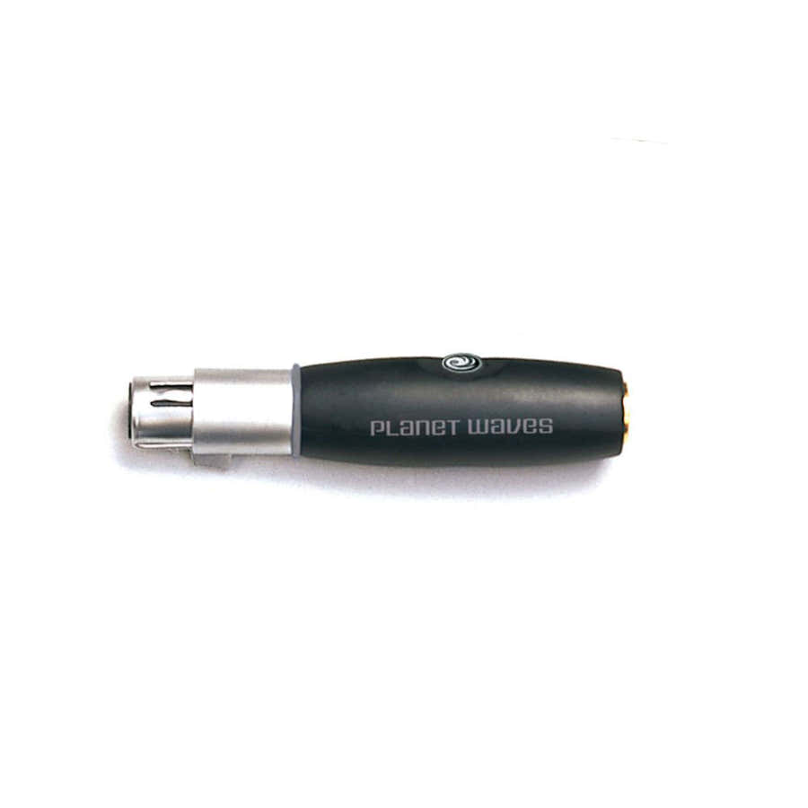 Gebalanceerde adapter van vrouwelijke XLR-aansluiting naar vrouwelijke 1/4 Inch-aansluiting