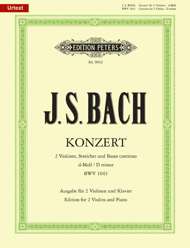 Bach - Concerto For 2 Violins & Strings In D Minor BWV 1043