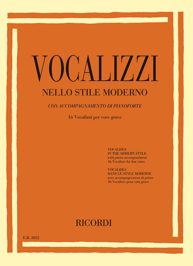 Vocalises in moderne stijl