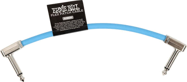 Ernie Ball PATCH CABLE FLEX 15CM - BLUE
