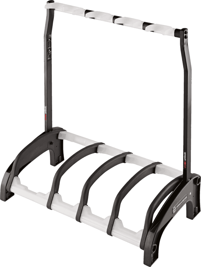 Stands Guitar Multi-Support For 3+1 Guitars. Translucent - 17534