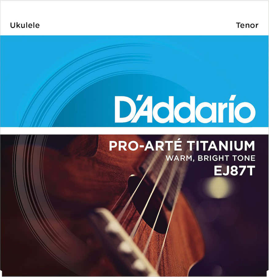 EJ87t Titanium Ukulele Snaren Tenor