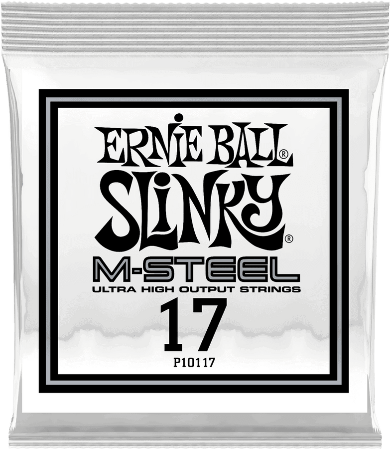 .017 M-STEEL PLAIN ELECTRIC GUITAR STRINGS